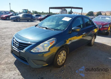 2016 Nissan Versa 1.6 S/1.6 S+/1.6 Sl/1.6 Sv из США, поврежденный, VIN 3N1CN7AP6GL808016